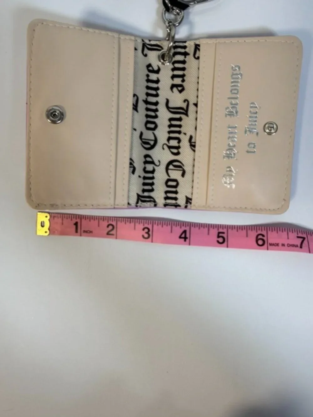 Juicy Couture front silver